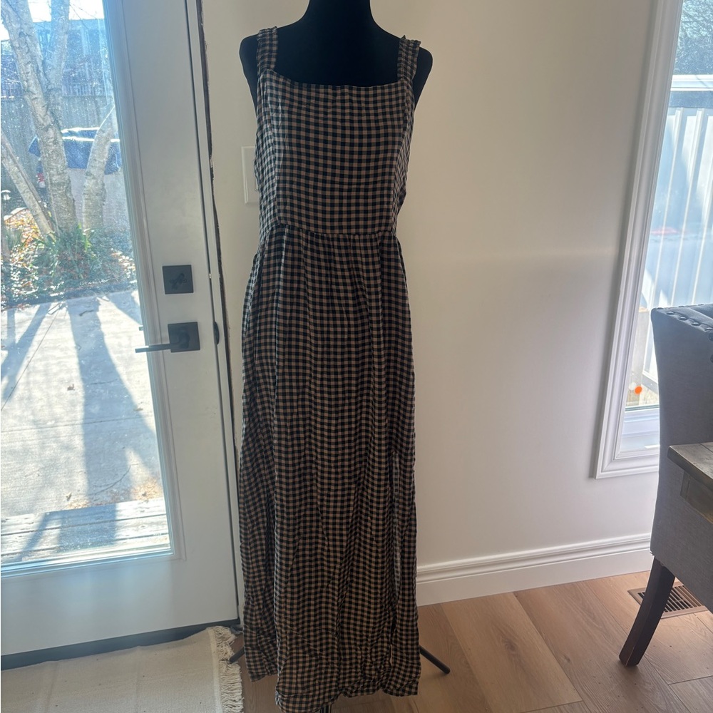 Saltwater LUXE Checkered Maxi Dress